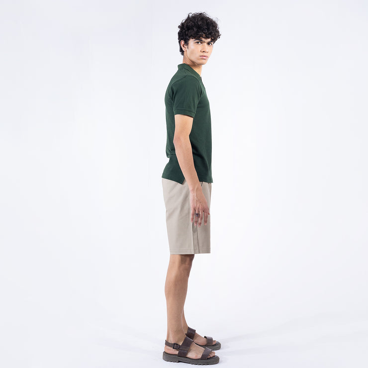 Knit Classic Polo Green