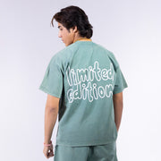 Limited Edition Stone Washed T shirt Green (Unisex)