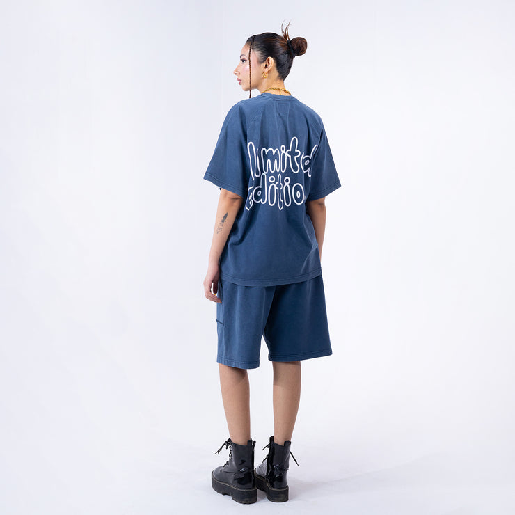 Limited Edition Terry Shorts Navy (Unisex)