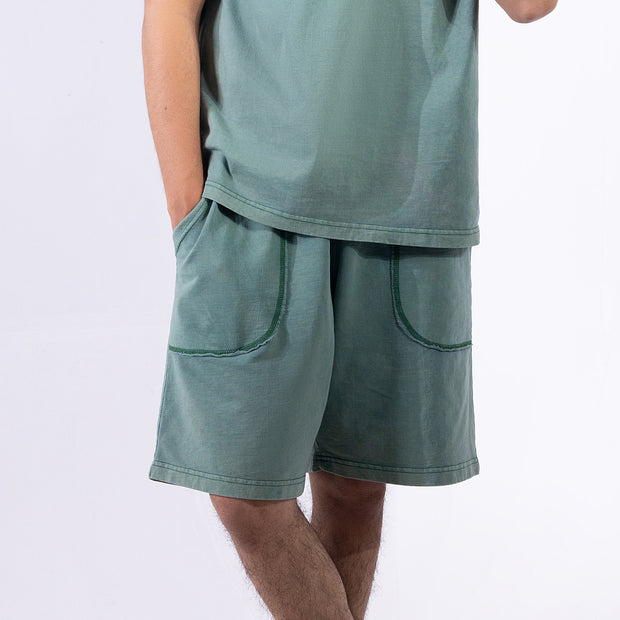Limited Edition Stone Washed T shirt Green (Unisex)