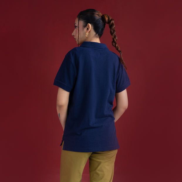 Knit Classic Polo Navy